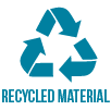 recycled material logo